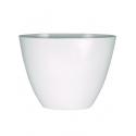 Planter cresta pure white bloempot binnen 45 cm ovaal