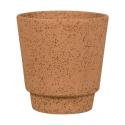 Pot Odense Plain Sand Terracotta M 15x15 cm terracotta ronde bloempot voor binnen