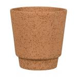 Pot Odense Plain Sand Terracotta M 15x15 cm terracotta ronde bloempot voor binnen