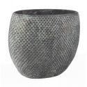 Planter fay blue gold bloempot binnen 29 cm ovaal