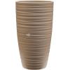 Pot Groove Partner Chic Stone Greybeige 16x29 cm beige ronde bloempot voor binnen