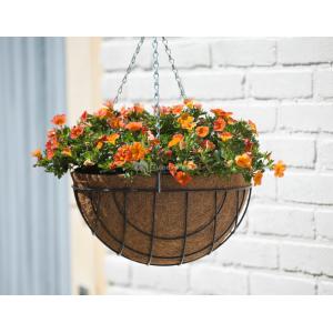 Hanging basket grijs