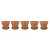 Terracotta bloempotten 43 cm met schotel penta set