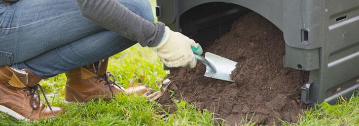 Tuinonderhoud - Compostbak