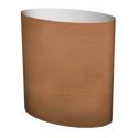 Cortenstaal plantenbak Big Oval 75x45x75cm op een ring