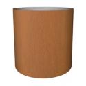 Cortenstaal plantenbak Standard cylinder 25x24cm op noppen van vilt