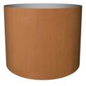 Cortenstaal plantenbak Standard cylinder 40x48cm op wielen