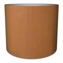 Cortenstaal plantenbak Standard cylinder 52x60cm op wielen