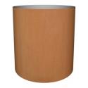 Cortenstaal plantenbak Standard cylinder 77x70cm op een ring