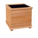 Houten plantenbak square M 70x70x60 cm FSC