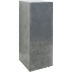 Plantenzuil Aluminium M 35x35x90 cm beton look