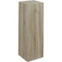Plantenzuil Oak hout square S 25x25x70 cm
