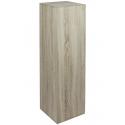 Plantenzuil Oak hout square L 35x35x110 cm