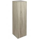 Plantenzuil Oak hout square L 35x35x110 cm