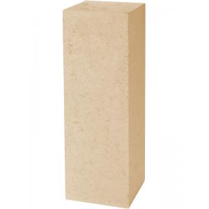 Plantenzuil Polystone square M 30x30x80 cm naturel