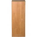 Plantenzuil Teakhout M 38x38x100 cm