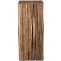 Plantenzuil Teakhout Low M 41x41x90 cm
