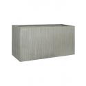 Cuboid Ridged Vertical Jort M Cement 100x40x50 cm rechthoekige bloempot