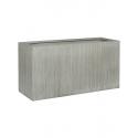Cuboid Ridged Vertical Jort S Cement 80x30x40 cm rechthoekige bloempot