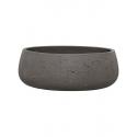 Bowl Rough Eileen M Chocolate Fiberclay 29x11 cm bruine ronde lage bloempot