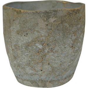 Pot Jens grey bloempot binnen 18 cm