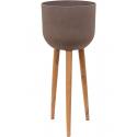 Refined Retro XL 97x40 cm bruin bloempot op poten