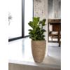 Bohemian Ben L Straw Grass ronde Rotan bloempot voor binnen 40x55 cm