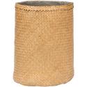 Bohemian Yara Seagrass M ronde Rotan bloempot voor binnen 38x47 cm