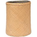 Bohemian Yara Seagrass S ronde Rotan bloempot voor binnen 30x37 cm