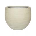 Cement Bowl L Beige Washed 53x46 cm Ficonstone ronde plantenbak