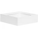 Pottery Pots Glossy Jack square S 30x30x9 cm wit bloempot