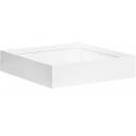 Pottery Pots Glossy Jack square S 40x40x9 cm wit bloempot