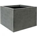 Pottery Pots Jumbo square M 90x90x60 cm grijs bloempot