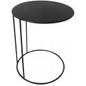 Ami plantentafeltje zwarte sidetable metaal 40x55 cm