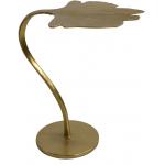 Ginko plantentafeltje gouden sidetable aluminium 54x50x62 cm