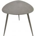 Shine M plantentafeltje zilveren sidetable aluminium 42x42x42 cm