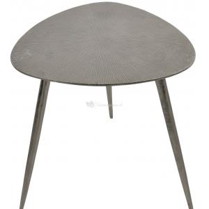 Shine M plantentafeltje zilveren sidetable aluminium 42x42x42 cm