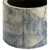 Fracture Blue blauwe 14 cm ronde bloempot voor binnen