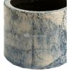 Fracture Blue blauwe 30 cm ronde bloempot voor binnen