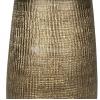 Hoge pot Ryan Shiny Gold 18x30 cm ronde gouden bloempot voor binnen