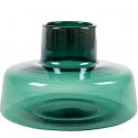 Vivien Bottle Shiny Green S 33x21 cm groene glazen vaas