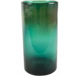 Vivien Vase Shiny Green L 25x50 cm groene glazen vaas