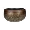 Bowl Mya Deep Champagne 22x11 cm ronde bruine lage bloempot voor binnen