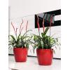 Lechuza Classico LS Red XL 50x47 cm ronde rode bloempot