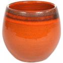 Pot Charlotte orange bloempot binnen 15 cm