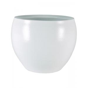 Pot cresta pure white bloempot binnen 17 cm