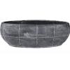 Ter Steege Detroit earth boat 33x17x11 cm Grey bloempot ovaal binnen