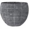 Ter Steege Detroit earth planter 29x16x24 cm Grey bloempot binnen