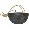 Artstone fiona hanging basket zwart M