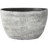 Lage planter Karlijn earth bloempot binnen 29 cm ovaal